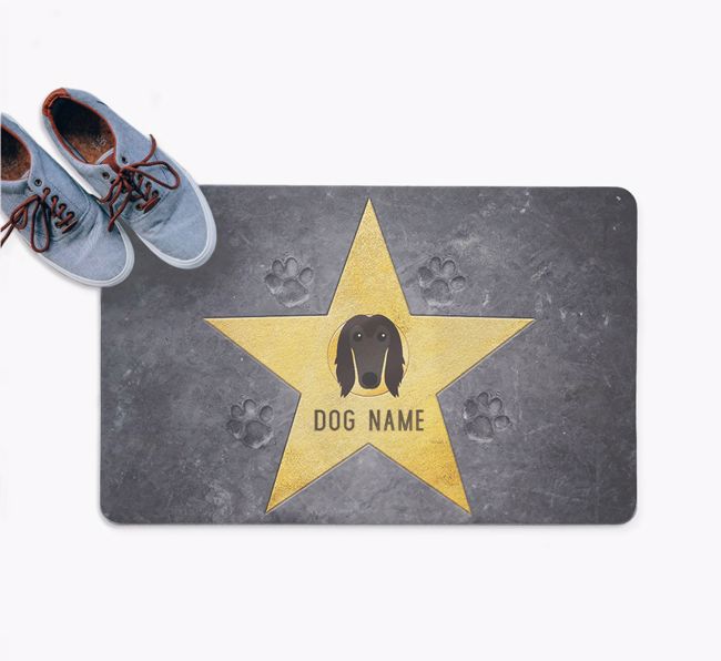 Star of Fame: Personalised {breedFullName} Doormat